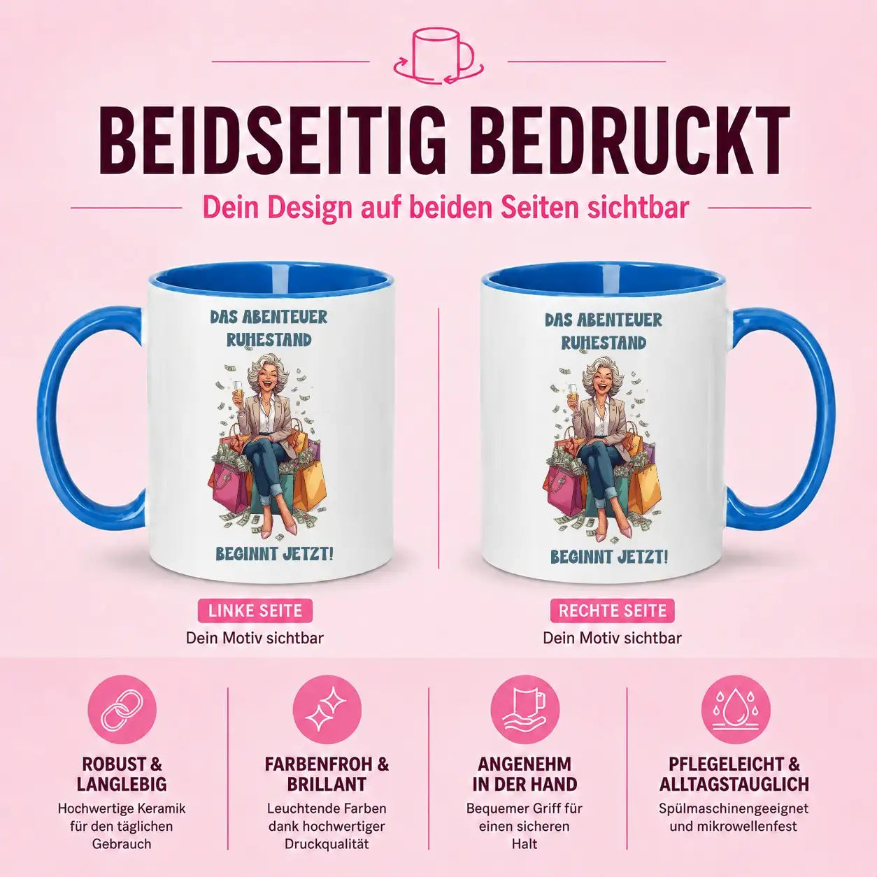 Tasse - Das Abenteuer Ruhestand beginnt jetzt!