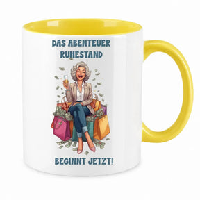 Tasse - Das Abenteuer Ruhestand beginnt jetzt!