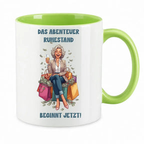 Tasse - Das Abenteuer Ruhestand beginnt jetzt!