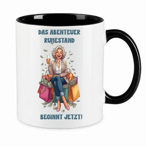 Tasse - Das Abenteuer Ruhestand beginnt jetzt!