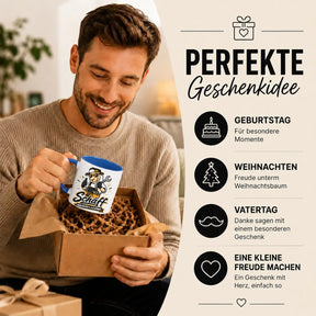 Tasse - Schaf Handwerker Mechaniker Motiv