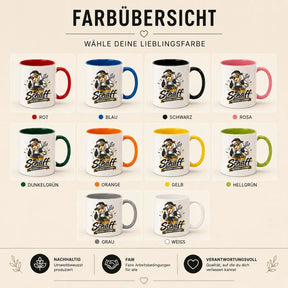 Tasse - Schaf Handwerker Mechaniker Motiv