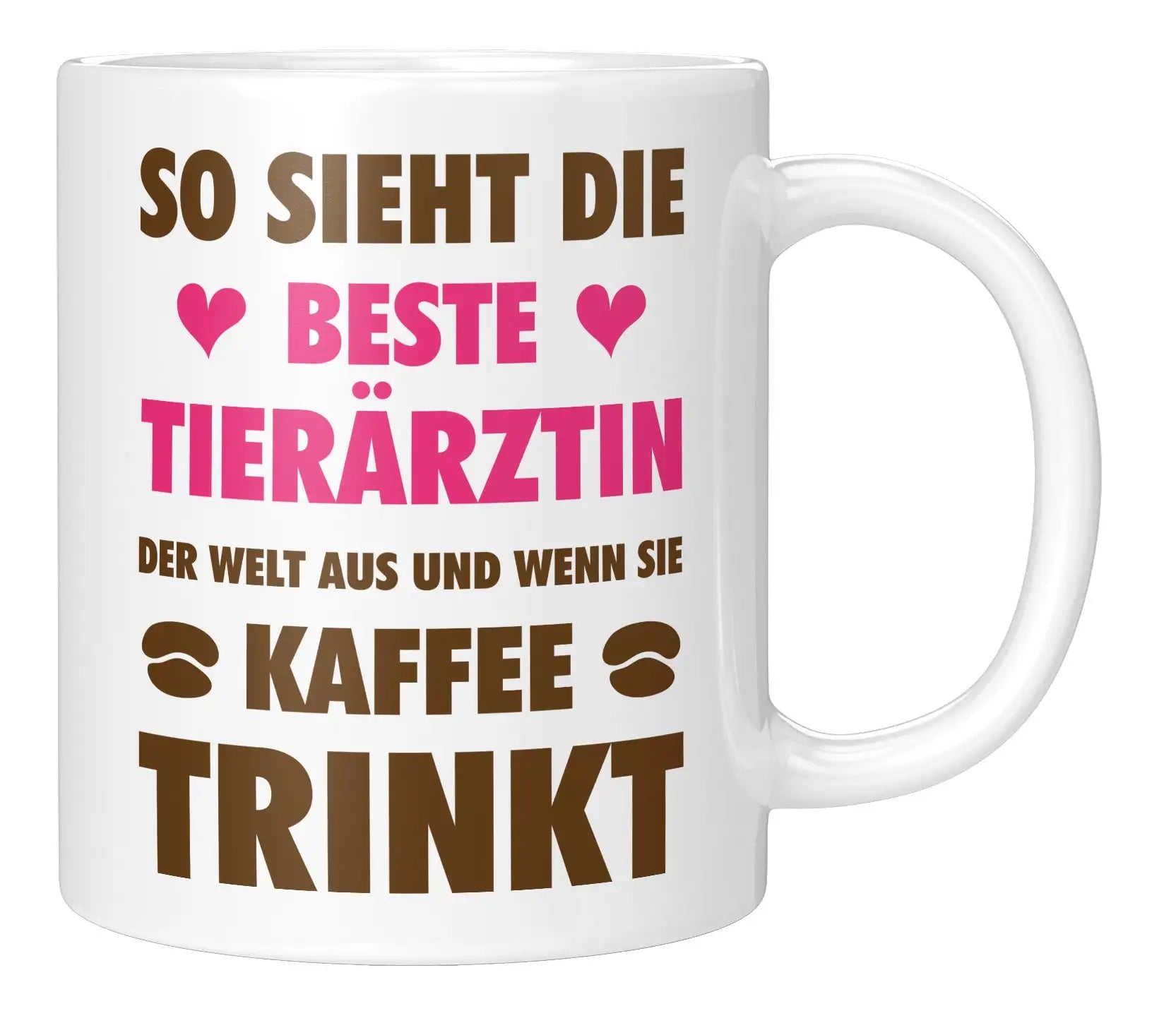 Tasse - So sieht die beste Tierärztin der Welt aus und wenn sie Kaffee trinkt