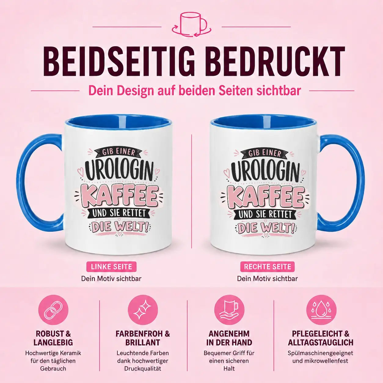 Tasse - Gib einer Urologin Kaffee und sie rettet die Welt!