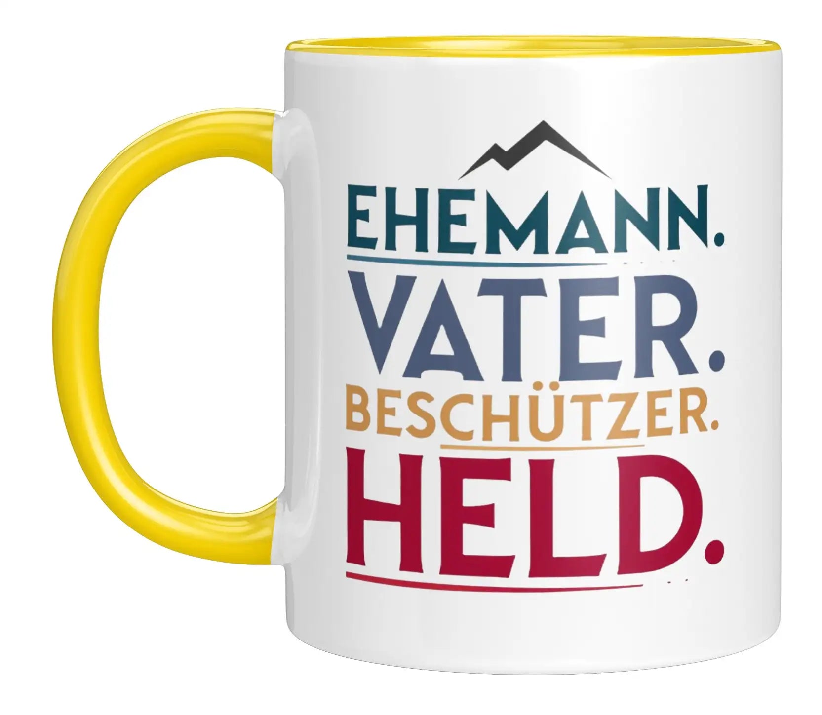 Tasse - Ehemann. Vater. Beschützer. Held.