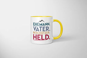 Tasse - Ehemann. Vater. Beschützer. Held.