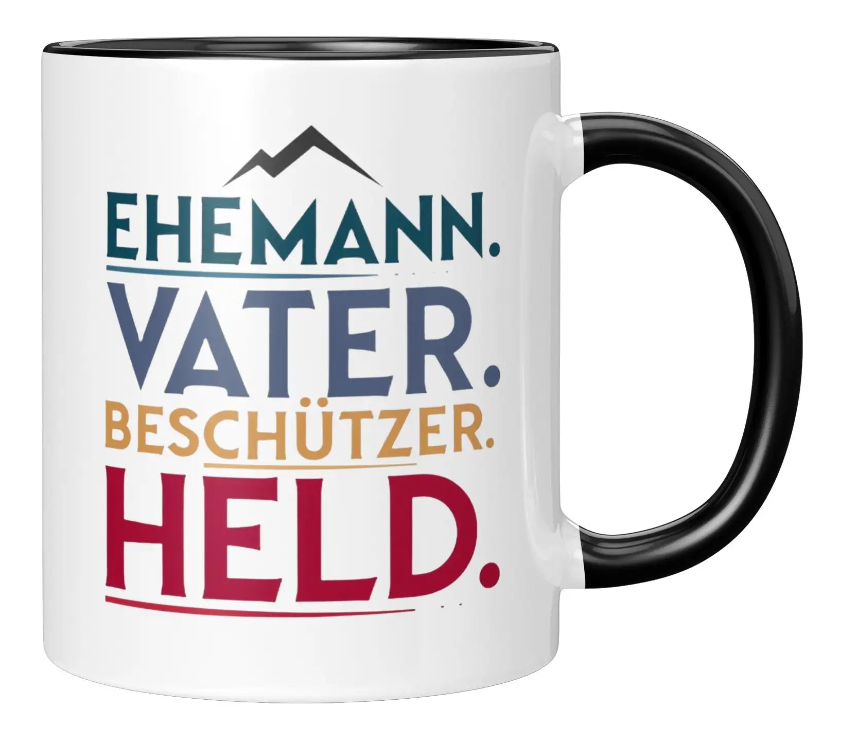 Tasse - Ehemann. Vater. Beschützer. Held.