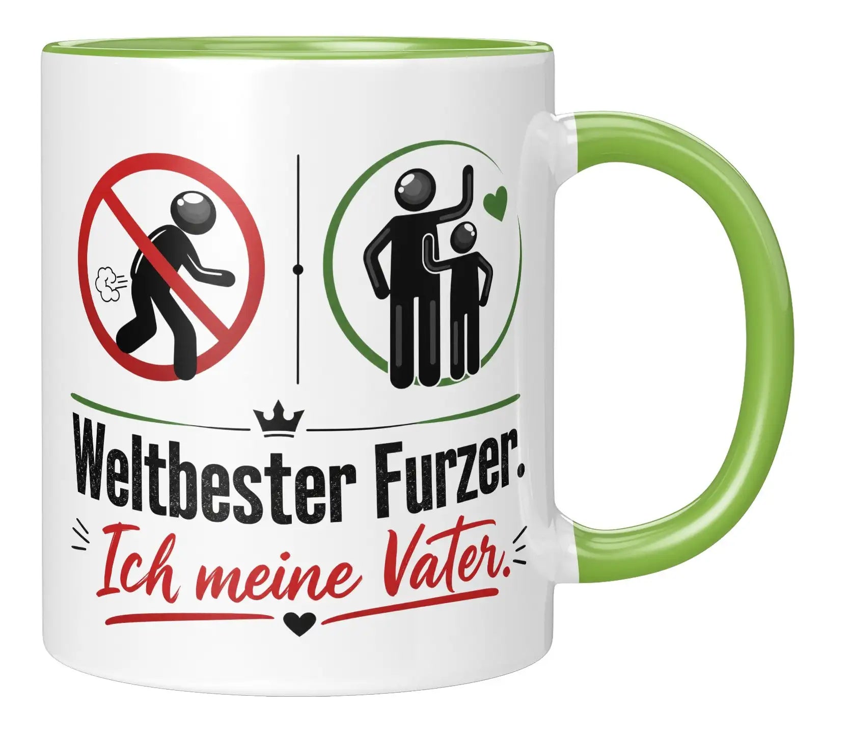 Tasse - Weltbester Furzer - Ich meine Vater