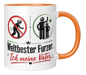 Tasse - Weltbester Furzer - Ich meine Vater
