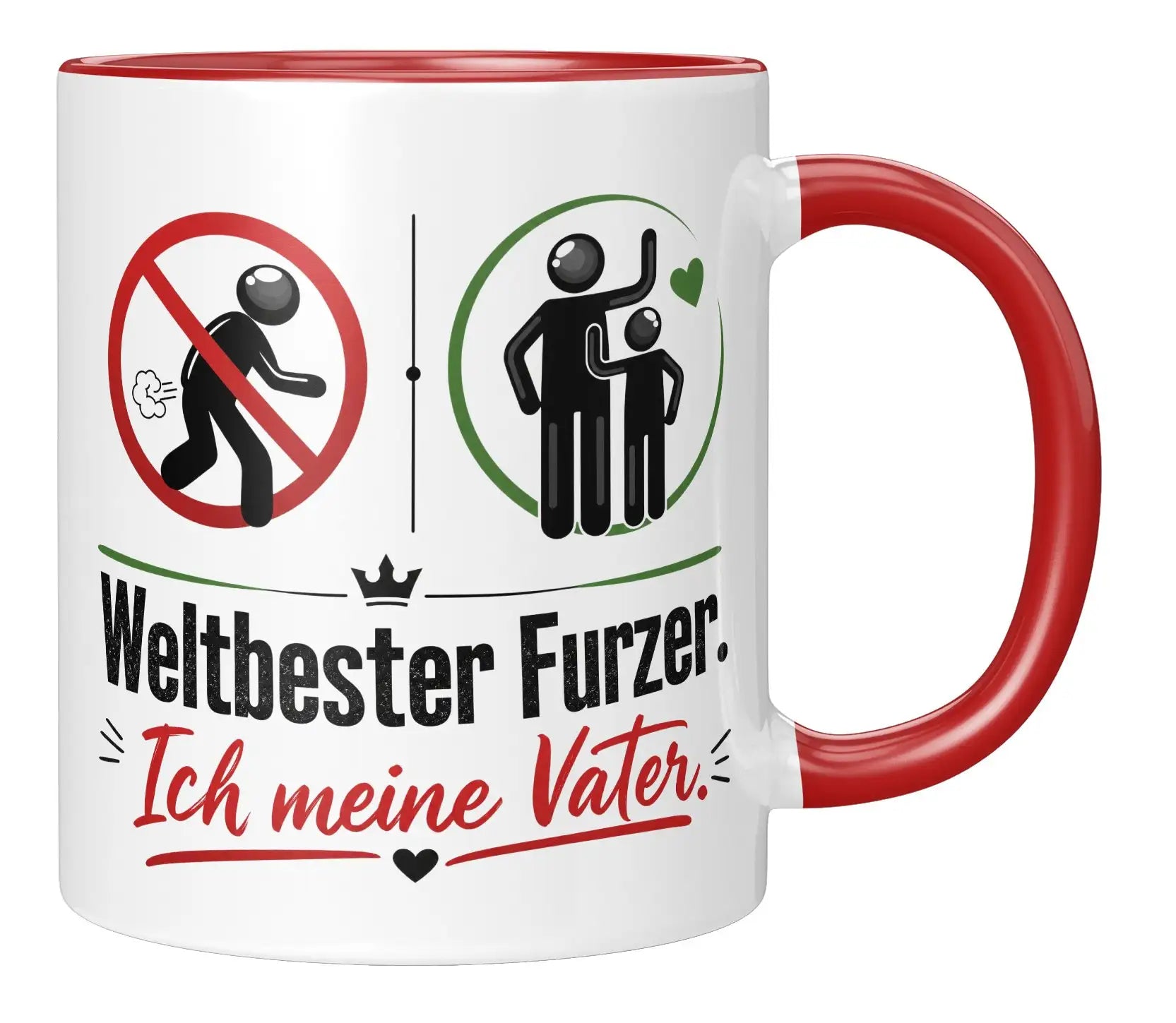 Tasse - Weltbester Furzer - Ich meine Vater