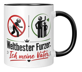 Tasse - Weltbester Furzer - Ich meine Vater