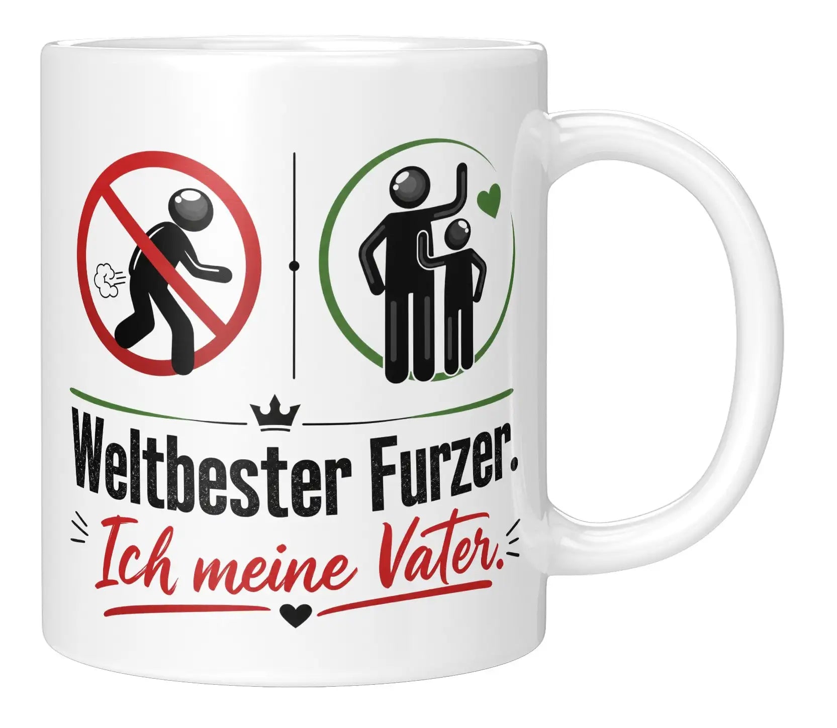 Tasse - Weltbester Furzer - Ich meine Vater