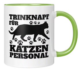 Tasse - Trinknapf für Katzenpersonal