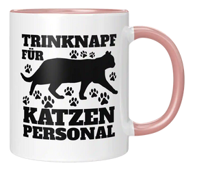 Tasse - Trinknapf für Katzenpersonal