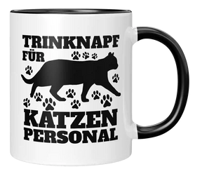 Tasse - Trinknapf für Katzenpersonal
