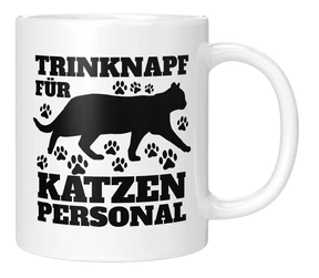 Tasse - Trinknapf für Katzenpersonal