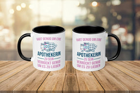 Tasse - Hart genug um eine Apothekerin zu sein verrückt genug um es zu lieben - Bild 4