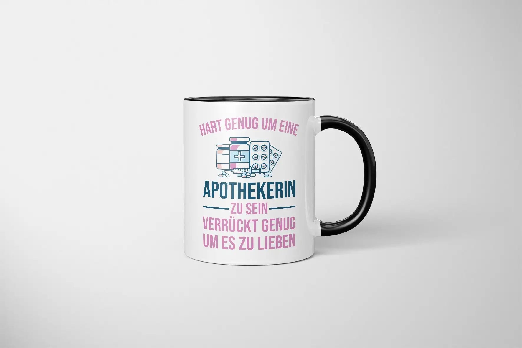 Tasse - Hart genug um eine Apothekerin zu sein verrückt genug um es zu lieben - Bild 5