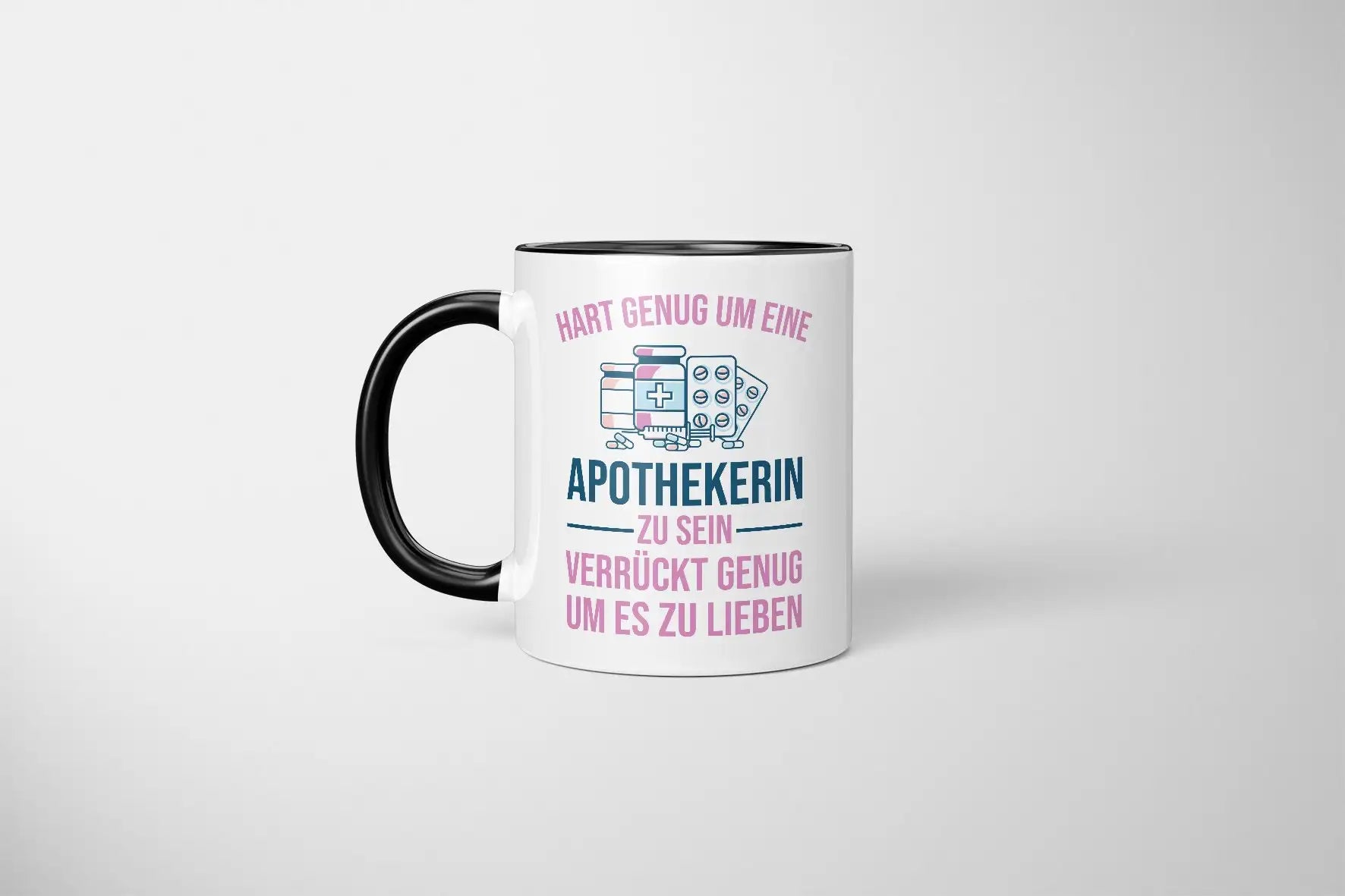 Tasse - Hart genug um eine Apothekerin zu sein verrückt genug um es zu lieben - Bild 6