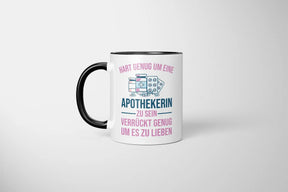 Tasse - Hart genug um eine Apothekerin zu sein verrückt genug um es zu lieben - Bild 6