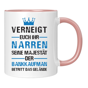 Tasse - Verneigt euch ihr Narren - Bankkauf - Frau/Mann