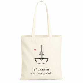 Baumwolltasche - Leidenschaft & Berufung - Motiv nach Wahl