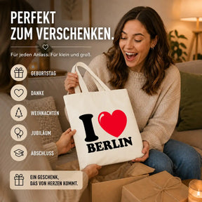 Baumwolltasche - I ❤ Berlin