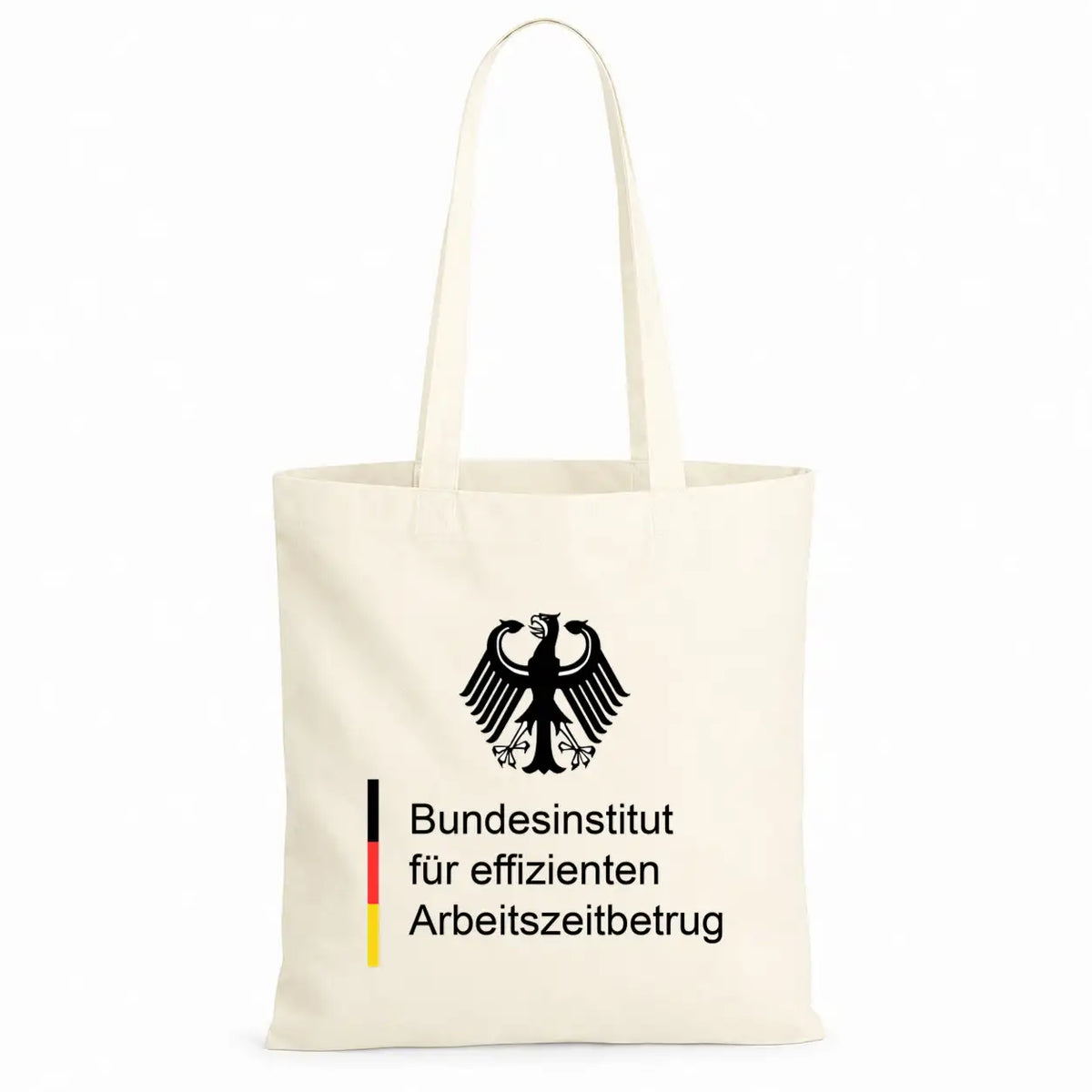 Baumwolltasche - Bundesinstitut für effizienten Arbeitszeitbetrug