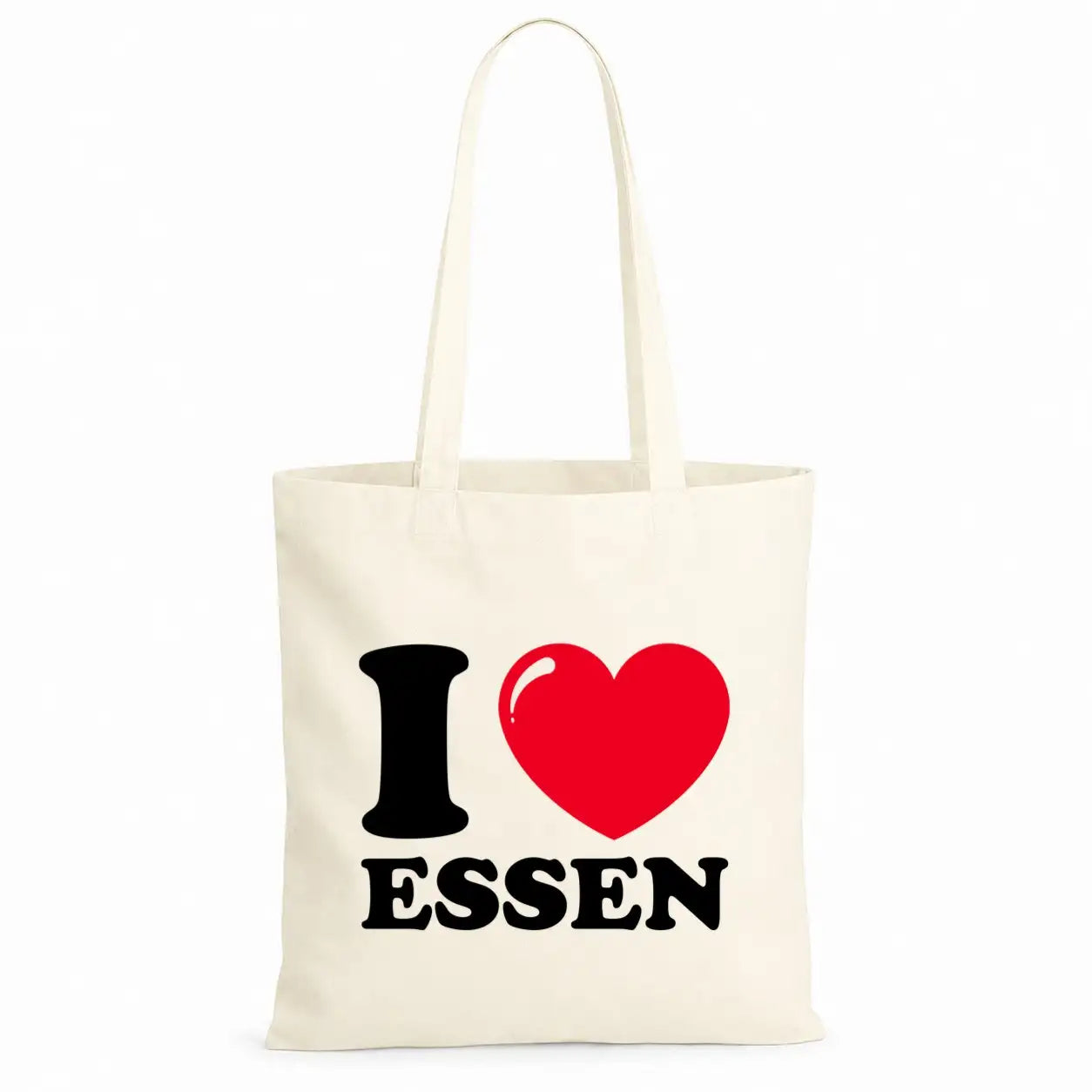 Baumwolltasche - I ❤ Essen