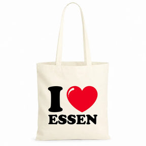 Baumwolltasche - I ❤ Essen