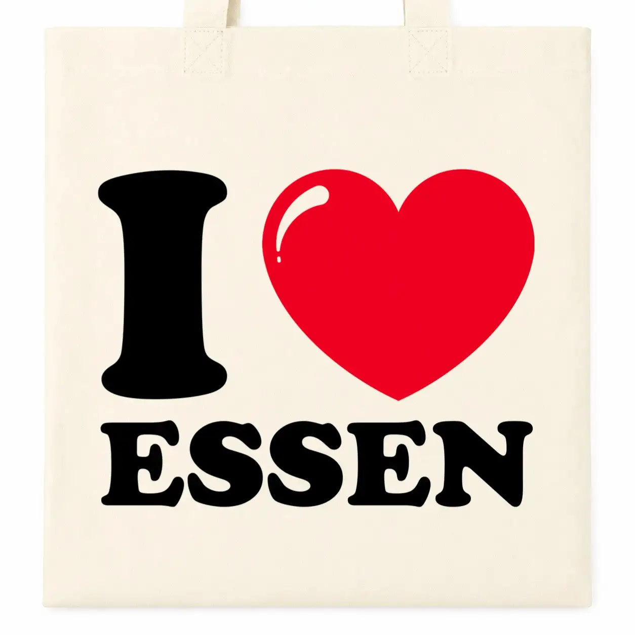 Baumwolltasche - I ❤ Essen