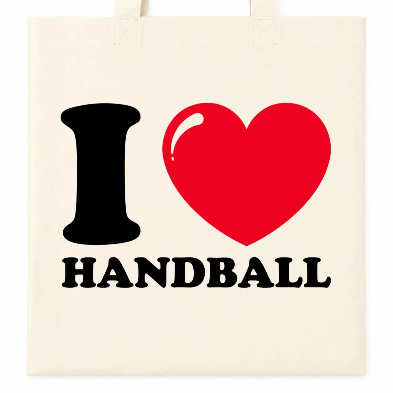 Baumwolltasche - I ❤ Handball