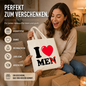 Baumwolltasche - I ❤️ ME
