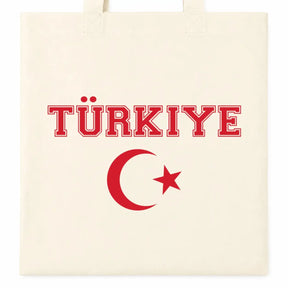 Baumwolltasche - Türkiye Motiv mit Flagge
