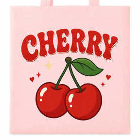Baumwolltasche - Cherry Kirschen Motiv