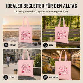 Baumwolltasche - Sweet Summer Time