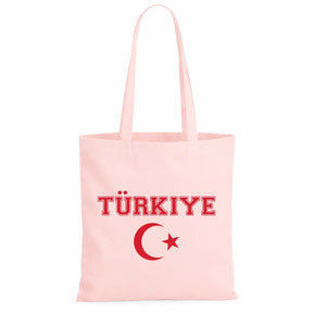 Baumwolltasche - Türkiye mit türkischer Flagge