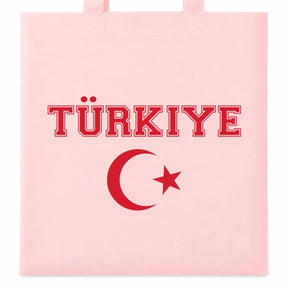 Baumwolltasche - Türkiye mit türkischer Flagge