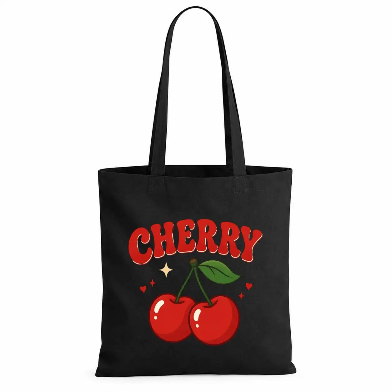 Baumwolltasche - Cherry Kirschen Motiv