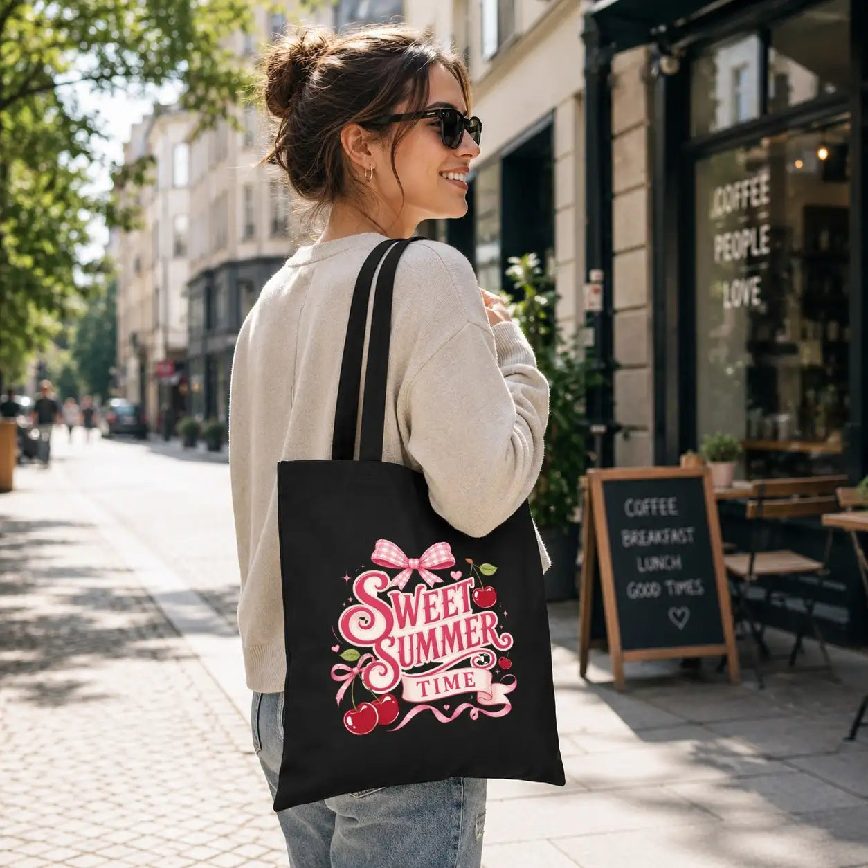 Baumwolltasche - Sweet Summer Time