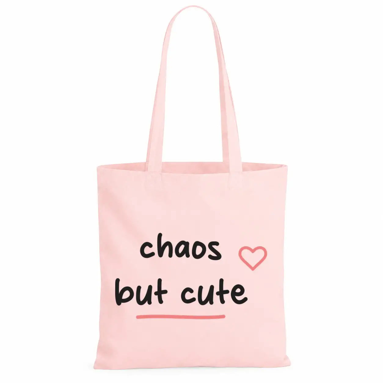 Baumwolltasche - Chaotischer Alltag - Motiv nach Wahl