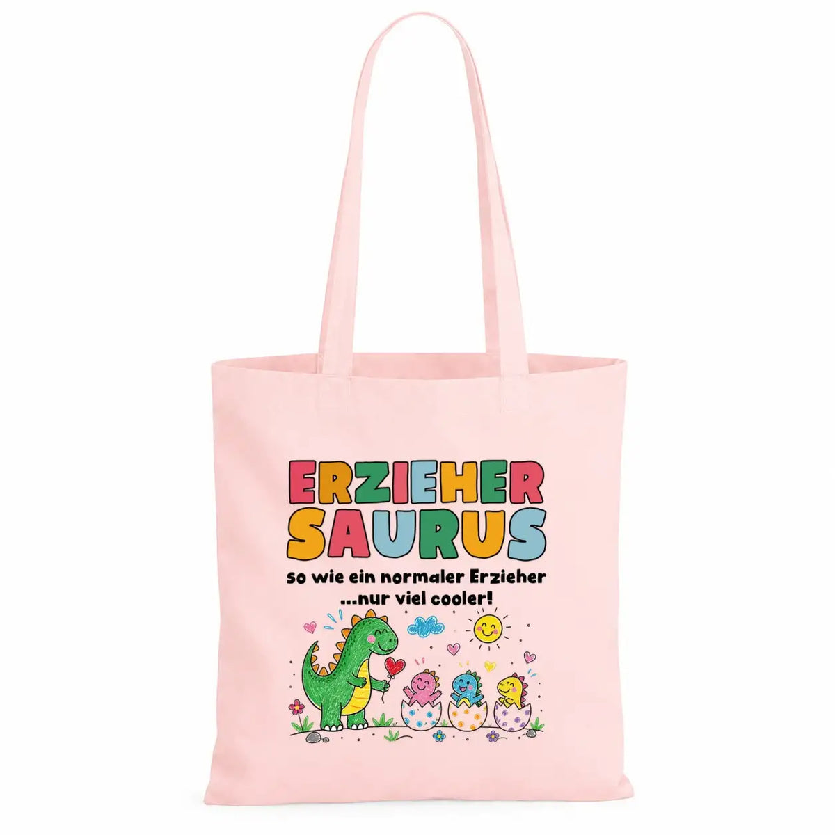 Baumwolltasche - Erziehersaurus