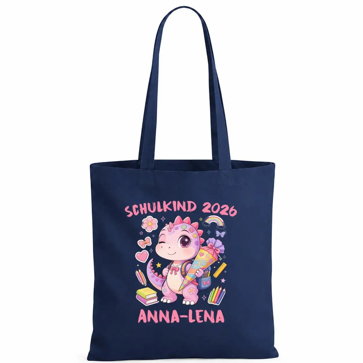 Baumwolltasche - Schulkind 2026 Anna-Lena