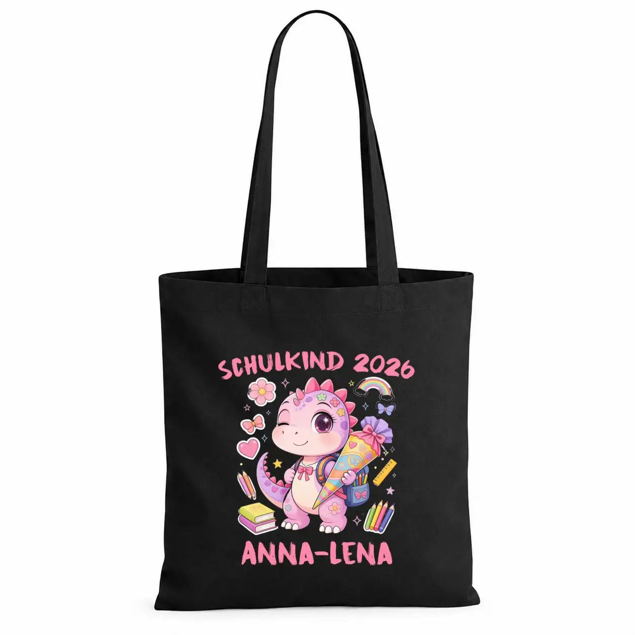 Baumwolltasche - Schulkind 2026 Anna-Lena