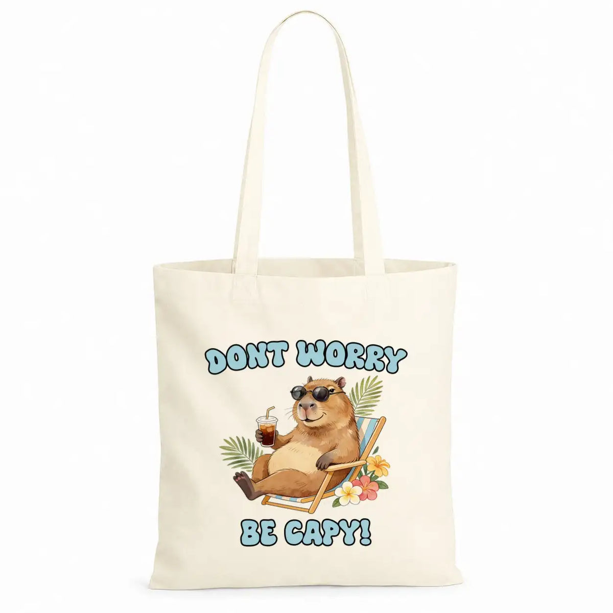 Baumwolltasche - Dont worry be capy!