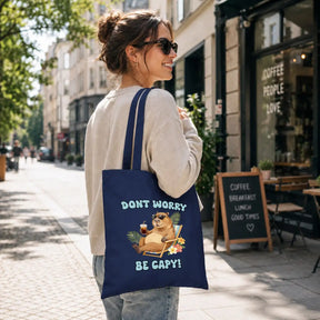 Baumwolltasche - Dont worry be capy!