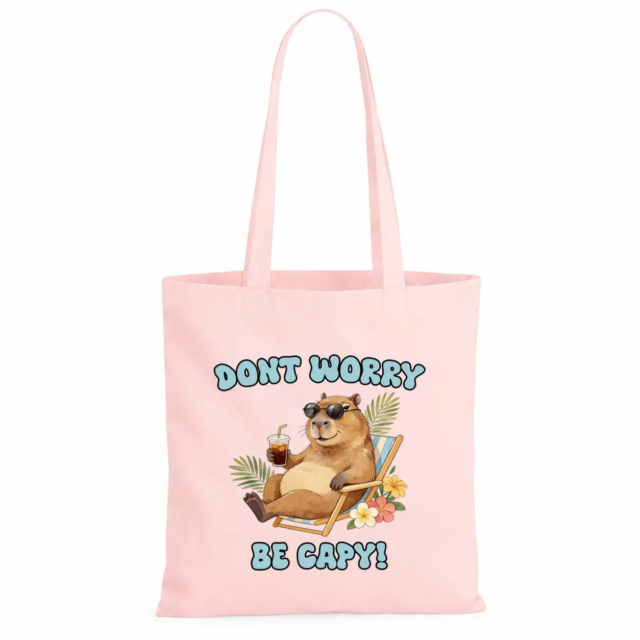 Baumwolltasche - Dont worry be capy!