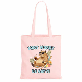 Baumwolltasche - Dont worry be capy!