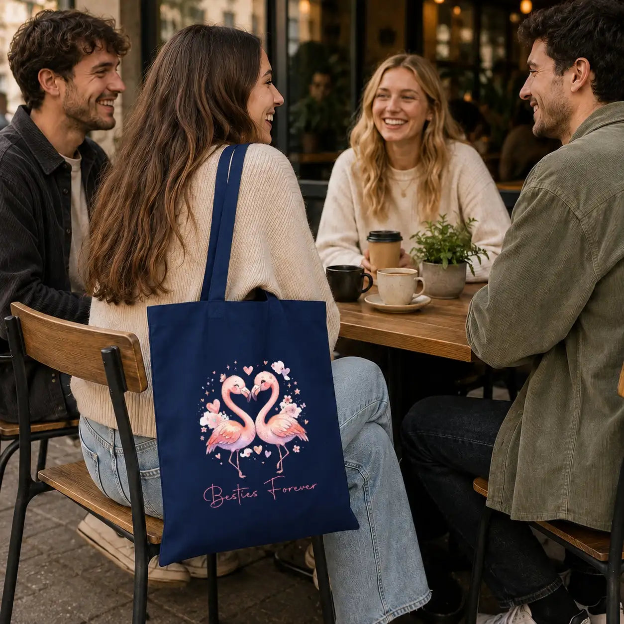 Baumwolltasche - Besties Forever
