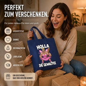 Baumwolltasche - Holla die Gewaltfee